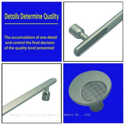 Gagang Lemari Furnitur Modern Baru Mawar Emas Hitam Putih Pegangan Tarik Kabinet Baru photo-5