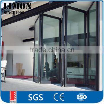 China supplier Aluminium Bi folding door comply with Australia standard