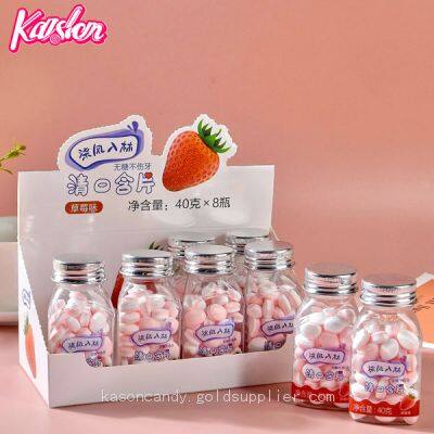 Dealer wholesalers price 40g bottle tablet sugar free vitamin C mint candy