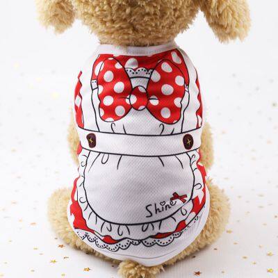 Small dog cat clothing the pets in clothing