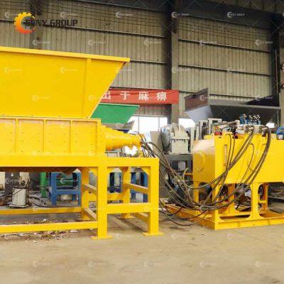 Hydraulic Power Double Shaft Shredder for Waste Metal Plastic Tire Recycling
