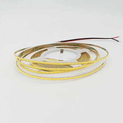 Customizable Ra90 5v 12v 24v Cob Led Strip 3000k 4000k 6000k 3mm 5mm 8mm Cob Led Strip Light