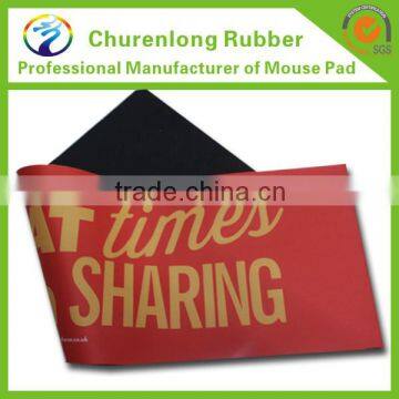 promotional non-woven cloth+rubber bar mat