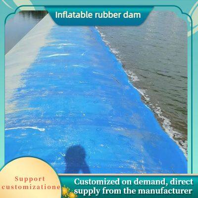 Presas de goma para almacenamiento de agua industrial Presas de goma anticorrosivas Presas de goma de colapso rápido