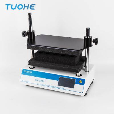 Tuohe цифровой дисплейный многотрубный вихревой смеситель MIX - 200S лабораторный смеситель для нескольких образцов