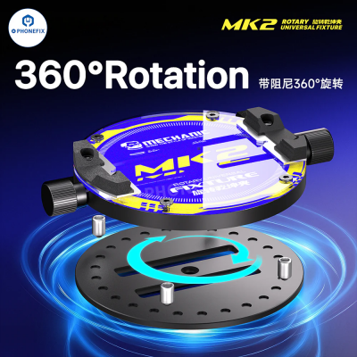 MECHANIC MK2 360° Rotating Motherboard Holder for Mobile Phone IC Chip Repair photo-3