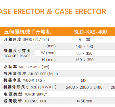 Automatic Robotic Case Erector Machine Case Opener Carton Erector photo-3