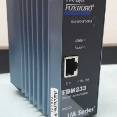 Invensy FOXBORO ETHERNET COMMUNICATION FBM233 P0926GX