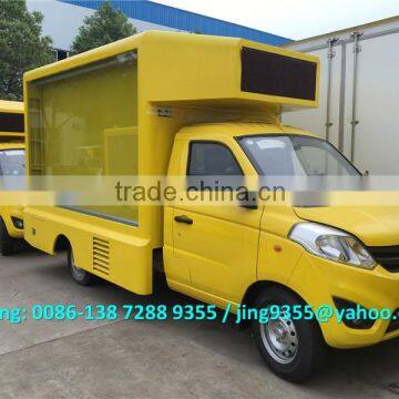 Foton Euro 5 mini mobile stage truck,small led mobile stage truck for sale in Colombia