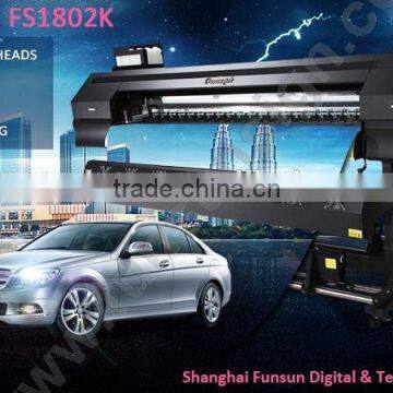 Funsunjet FS1802K 1.8m / 6ft Wide Format Printer With Dx5 Head for SAV Adhesive Vinyl Sticker Printing 1440dpi photo-3