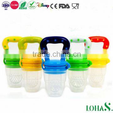 Custom Baby Fresh Food Silicone Squeezer Nibbler Toddler Feeder