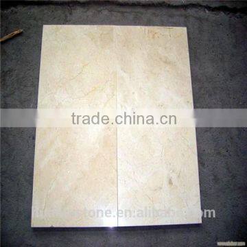 polished Spain light beige crema marfil composite tile living room