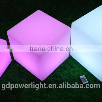 Rechargeable LED Light Decotative Cube With Remote Control YXF-3030 photo-2