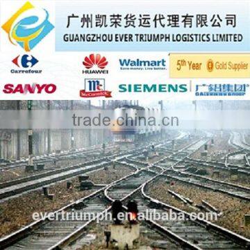 Railway freight forwarder to Kyrgyzstan from China Zhejiang