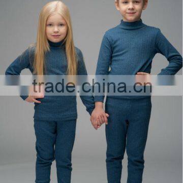 Thermal Underwear Children Turtle Neck Set