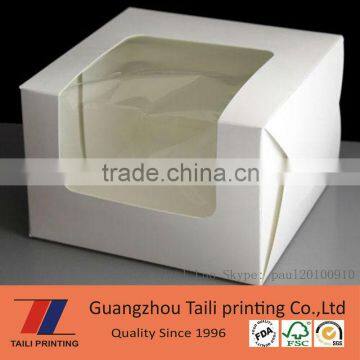 Custom printing chalk packaging box,window box