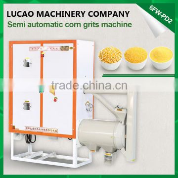 2016 Hot China Manufacturer maize grits and flour grinding mill machine/ corn grits and flour making machine