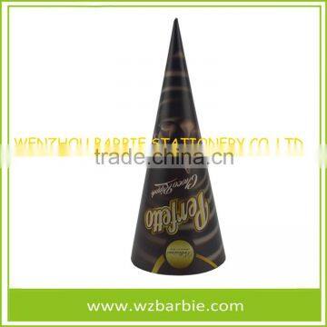 High Quality Alu Foil Paper Cone Sleeves For Ice Cream Packaging