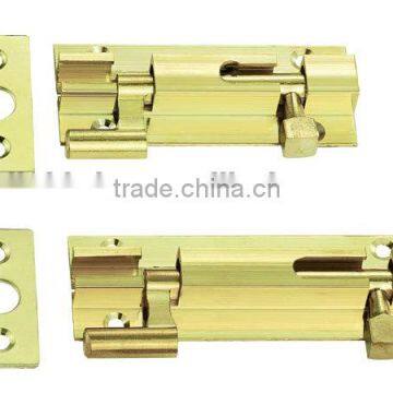 Solid Brass Security Curve Bolt