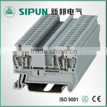 ST3-2.5 din rail terminal block ST spring clamp electric connector