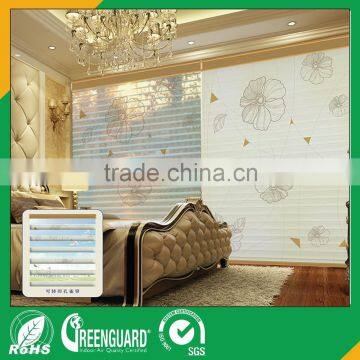 New elegant of printed shangri-la blinds sheer roller blinds