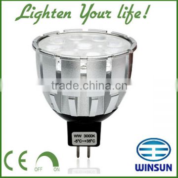 GU5.3 MR16 led light CE ROHS led light 8W 12VDC/AC