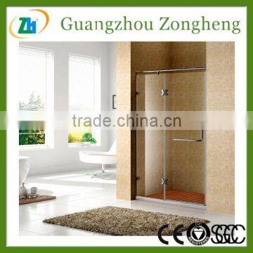 Simple and Clear Design glass door for shower enclosures/cabin/bathroom