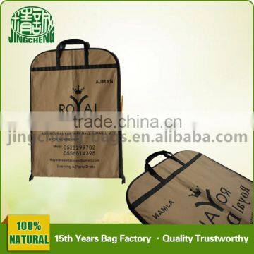 Foldable Handing Suit Garment Bags with Zipper