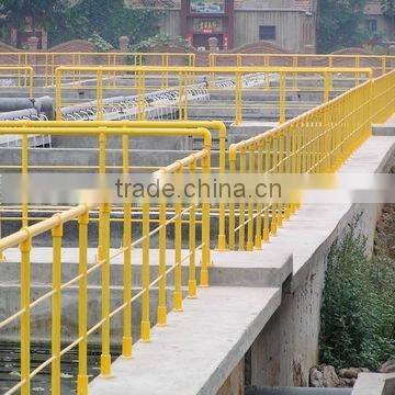 FRP handrails for outdoor steps, anti-corrosion fiberglass reinforced plastic stair handrail, frp fence