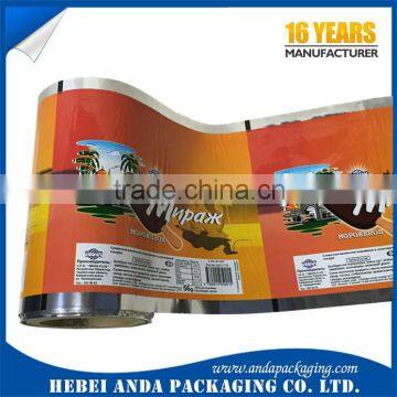 Aluminum Foil Food Packaging Film/plastic Printed Laminated Packing Film Roll for Snack