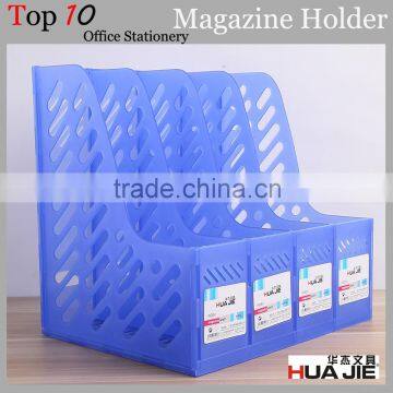 Plastic Custom Size Magazine Rack Use dismountable folding Folded magazine holder