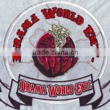 China Factory Green Shield Custom Embroidery Banner Badges,custom Embroidery Patch photo-5