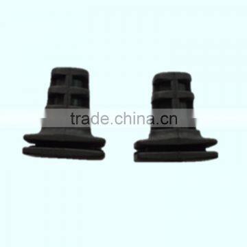 black silicone rubber foot pad