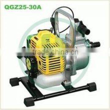 QGZ25-30A Portable agricultural water pump machine powered by gosoline engine