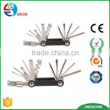 multifunctional bicycle repair tools,steel folding bicycle repair tools