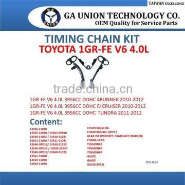 Timing Chain Kit for TOYOTA 1GR-FE V6 4.0L