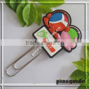 fancy custom stainless steel bookmark with international EN71 certificate