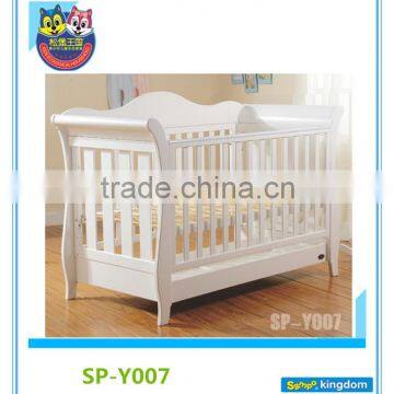 Solid pine wooden baby cot,baby crib,baby cradle