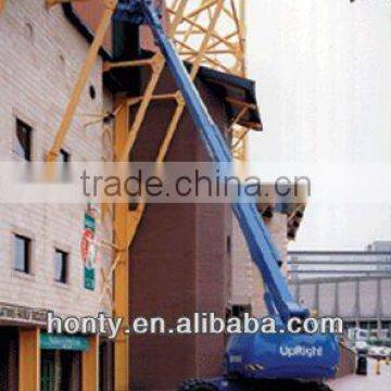 Straight arm telescopic boom lift/man lift