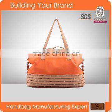 SPU-006 Top Selling Factory Wholesale Ladies Semi PU Bowling Bag