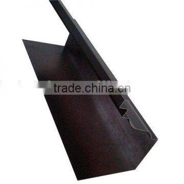 Aluminum gutter and fittings
