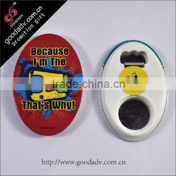 Household new design high quality tinplate bottle opener