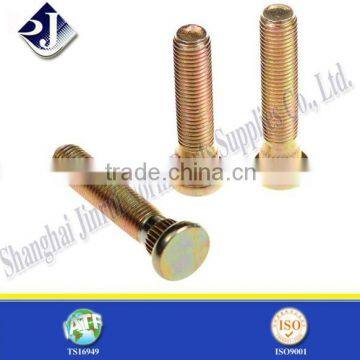 sgs automobile wheel bolt ZINC PLATED grade 8