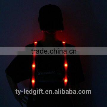 Party accessories suspenders Cheapest flashing led suspenders