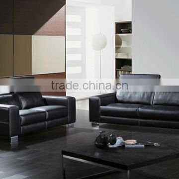 High back leather sofa combination of modern minimalist apartment 123 Sofa A301