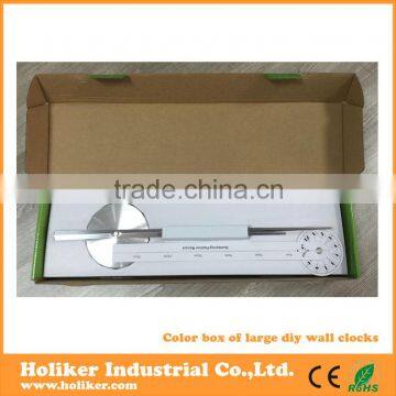 Large Luxury 3D DIY Clock for Home Decoration photo-5