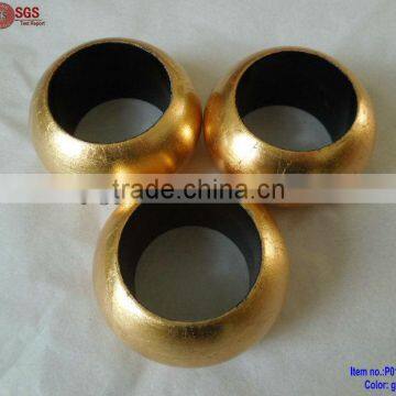 PP Plastic gold napkin ring