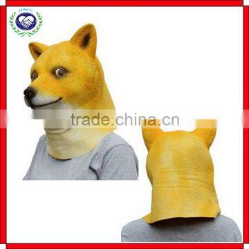 Eco-friendly Halloween Cosplay Custom Lion Head Latex Mask photo-3