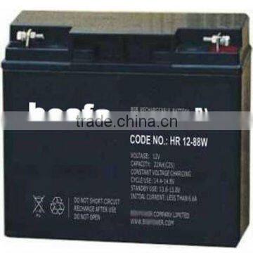 HR12-88W 12v21.5ah high rate battery 12v 21.5a 6 dzm 20 battery 12 volt battery for ups6-dzm-20 electric vehicle battery