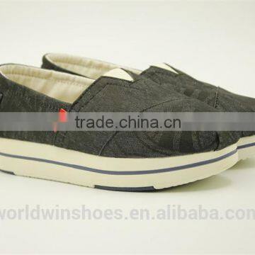 High platform canvas espadrille